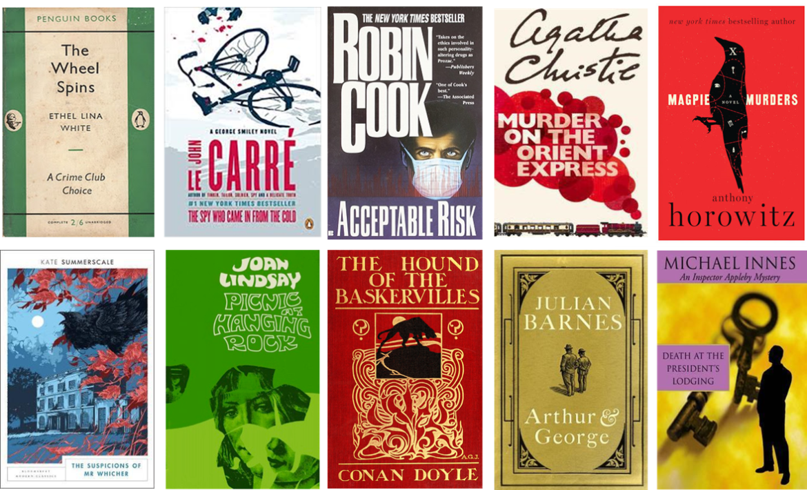 10 Mystery Novels 10 mystery novels